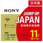 SONY BD-RE XL Blu-ray Disc 100GB 2x 11pcs 　11BNE3VZPS2