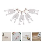 5 Pcs Category 6 Gigabit Ethernet Cable Connectors End Crimp