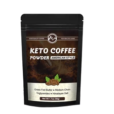 Keto Coffee Powder Instant Coffee Low-carb Weight Loss Fat Buner Supplement
