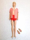 Barbie:  VINTAGE Blonde STRAIGHT LEG KEN Doll No Box!