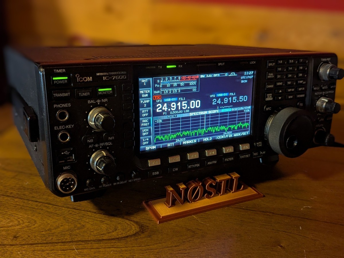 Icom Ic-7600 Hf/50mhz 100w US Version Confirmed It Works for sale