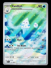 Vanillish Illustration Rare SV: White Flare 112/086 NM
