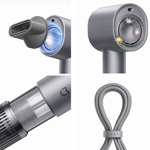 Xiaomi Asciugacapelli Ionico Acqua H701 Soffiatore Professionale Alta Velocità Salone 1600W - Foto 8 di 10