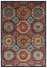 7x10 ft Handmade wool Area Rug, Mamluk Afghan Oriental carpet, Living Room Rug,