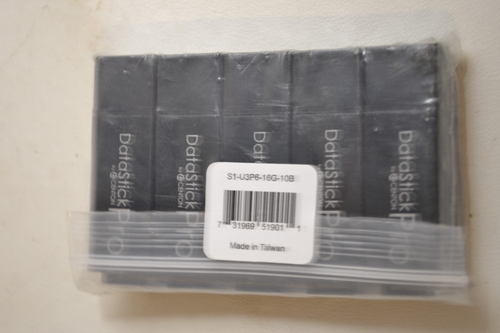 Centon MP Valuepack USB 3.0 Datastick Pro (Black), 16GB, 10Pack S1-U3P6-16G-10B - Picture 2 of 3