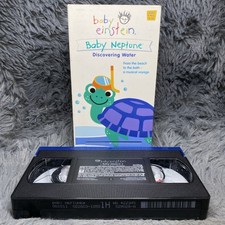 Baby Einstein: Baby Neptune Discovering Water VHS Tape 2003 Kids Educational