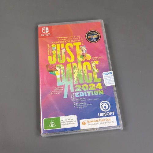 Just Dance 2024 Download Code Only Nintendo Switch Game New Sealed No Cartridge