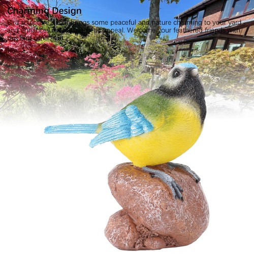 Garden Bird Statue Sculpture Decoration Animal Bird Figurine For Indoor US - Picture 19 of 28