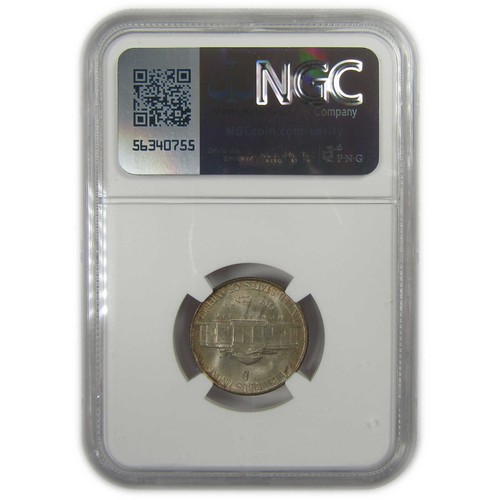 1945 D Jefferson Nickel MS 66 NGC Silver Bag Fragment SKU:I20312 - Picture 2 of 4