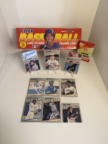 1989 Fleer MLB Baseball Complete Set - 660 Cards With Some Error Cards !