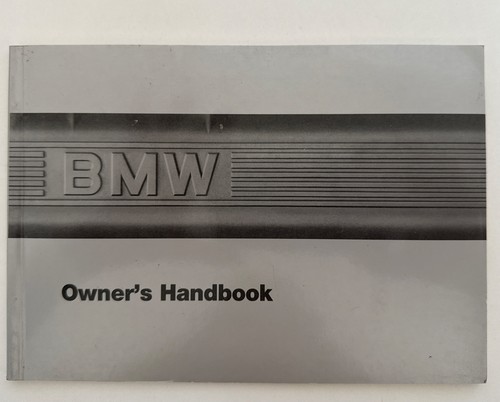 1987/1988/1989 BMW L6/M6 635 owners manual NOS unused 87/88/89 - Picture 1 of 3