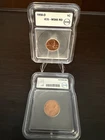 1958-D Lincoln Wheat Small Cent Denver ICG MS66 RD Uncirculated Lot of 2