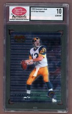 1999 BOWMAN'S BEST #110 KURT WARNER RAMS SCD 10 GEM MINT 526129 (KYCARDS)
