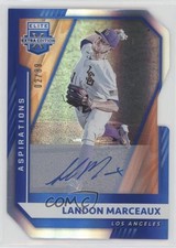 2021 Panini Elite Extra Edition 2/89 Landon Marceaux #80 Auto fm0