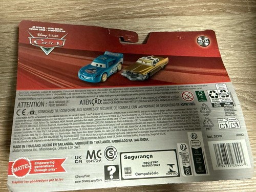 Disney Pixar Cars 2024 Bling Bling Lightning Mcqueen & Tex Dinoco 2er Pack - Bild 3 von 3