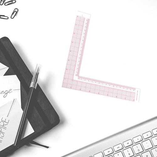 1pc Sewing Measuring Rulers Sleeve Clothing Yardstick L-Square Ruler - Imagen 5 de 12