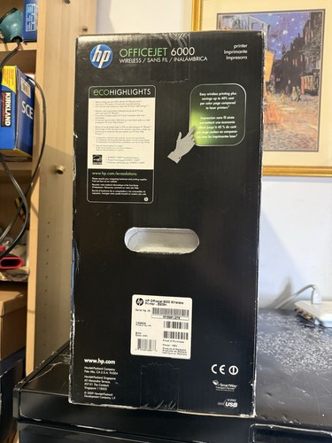 HP OfficeJet 6000 Wireless Inkjet Printer E609n,Factory Sealed New - Picture 3 of 5