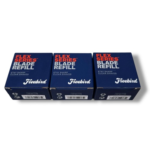 Freebird FlexSeries Klinge Nachfüllpackung Ersatz Modell BL1-1-US-EA-1 Menge 3 Neu