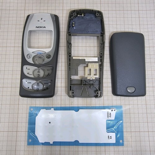 Original 100% Nokia 2300 Full Cover Grey+keypad latin  NEW EOL ITEM - Picture 1 of 2
