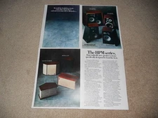 Pioneer HPM-200,HPM-100, 60, 40 Speaker Ad, 4 pg, 1976, Article