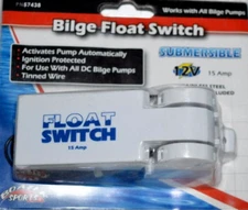 Automatic Float Switch For Bilge Water Pump 12V Boat Marine Boater Sports 57438