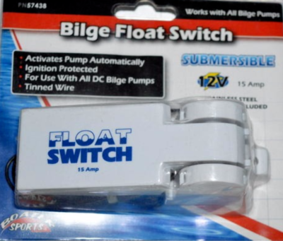 #ad Automatic Float Switch For Bilge Water Pump 12V Boat Marine Boater Sports 57438 $13.49