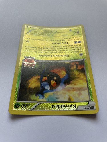 Karrablast 8/101 NM Kreuzluke Holo gestempelt edle Siege 2011 Pokemon TCG - Bild 3 von 7