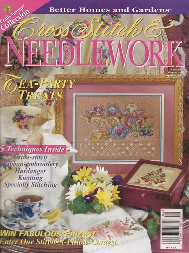 Kreuzstich & Handarbeit Magazin - April 1997  - Bild 1 von 4