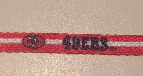 San Francisco 49ers Forty-Niners shoe sneaker laces 45" 45 inches inch NWT BNWT - Picture 3 of 5