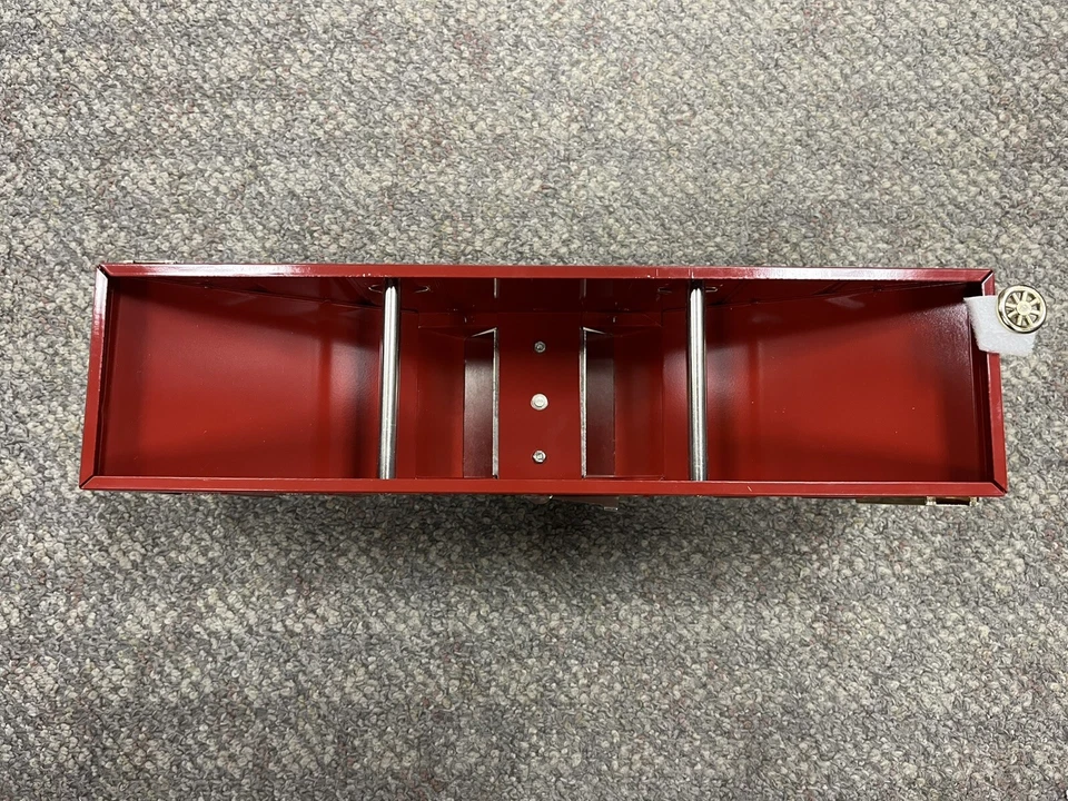 + MTH Flyer Standard Gauge Tinplate Red 4006 Hopper Car 10-2203 *H - Image 4 of 4