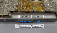 Nagra SN Battery Label - Reproduction