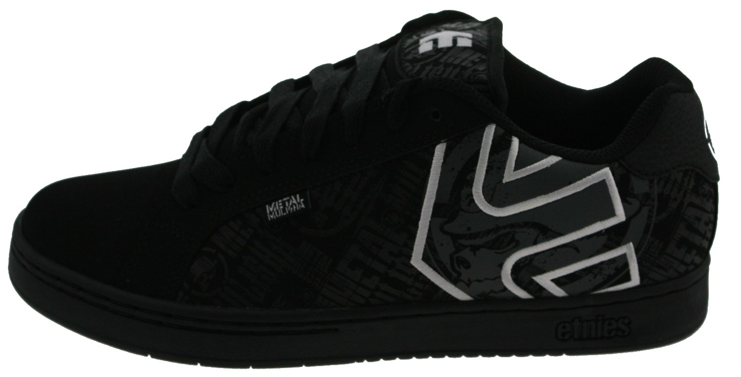 Etnies METAL MULISHA FADER Sneaker Leder BLACK BLACK WHITE 176629 Etnies METAL MULISHA FADER Sneaker Leder BLACK BLACK WHITE 176629