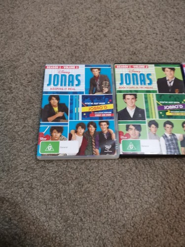 Jonas The Complete Season 1 Volume 1,2,3 Region 4 DVD - Foto 2 di 5