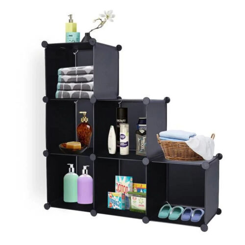 TomCare Cube Storage Shelf - 6-Cube (Black) Brand New in Box & Sealed!! - Picture 3 of 5
