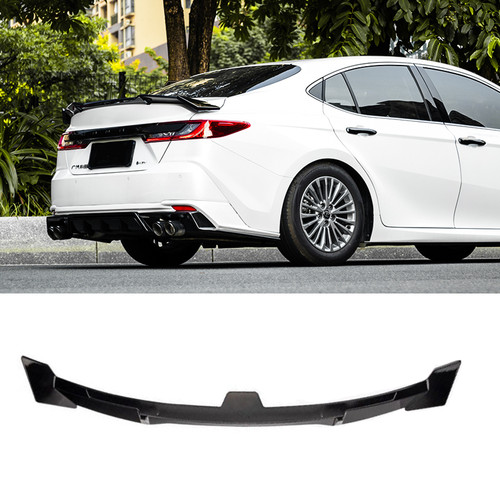 Fit For Toyot@a Camry 2025 2026 Black ABS Rear Trunk Spoiler Boot Wing - Picture 1 of 4