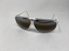 CEBE FRANCE SKI VTG WHITE W/ DOUBLE GRADIENT GOLDEN LENS OPEN DE FRANCE D627
