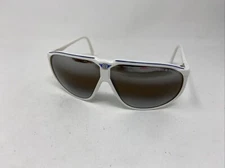 CEBE FRANCE SKI VTG WHITE W/ DOUBLE GRADIENT GOLDEN LENS OPEN DE FRANCE  D627