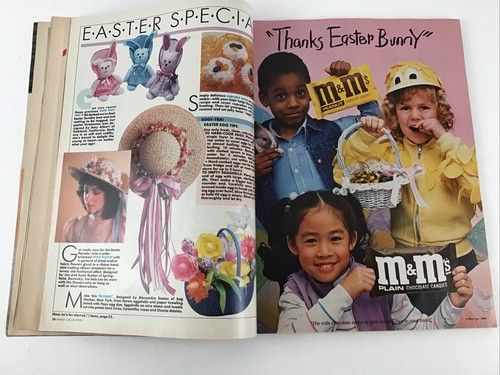 Vintage Family Circle Magazine April 1985 Fashion Hair Easter Egg Special 1980s - Picture 9 of 18