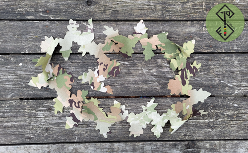 Camouflage Tape for Ghillie Suit / Viper Hood Multicam OCP - Picture 2 of 3