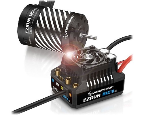 Hobbywing Ezrun Combo MAX10 G2 80A+3652SD-3300kV 3,175mm 38020346 Modélisme - Photo 5 sur 5