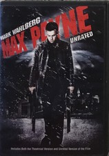 Max Payne (DVD, 2008) EXTRAS - UNRATED VERSION - Mark Wahlberg