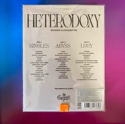 the GazettE「the GazettE 20TH ANNIVERSA…」 the GazettE 20TH ANNIVERSARY BEST ALBUM HETERODOXY-DIVIDED 3