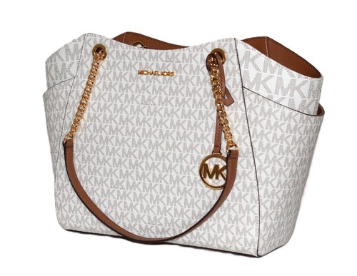 MICHAEL KORS Borsa donna JET SET TRAVEL LG CHAIN SHLDR TOTE vanilla - Bild 2 von 13