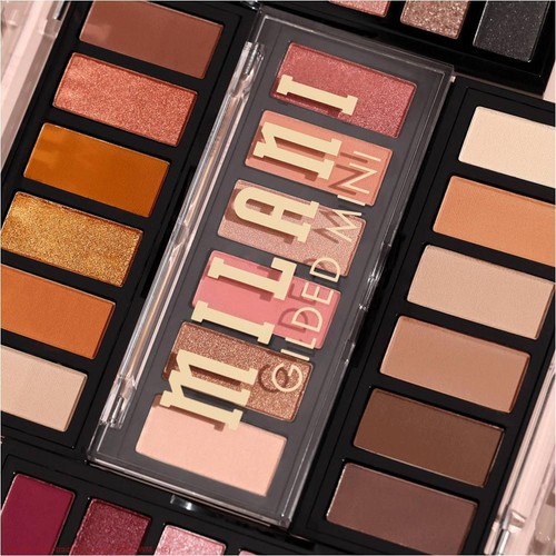 2 PACK!!! Milani Gilded Mini Eyeshadow Palette 120 - It's All Rose - 0.17oz - 第 7/7 張圖片