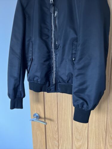 Tom Ford Bomber Jacket Black Nylon Bomber Jacket Size Medium 48 NEW £2,889 - Imagen 4 de 24
