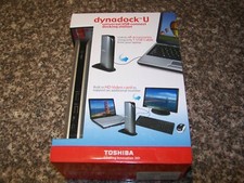 Dynadock Universal Toshiba USB Docking Station PA3575U-1PRP New in box