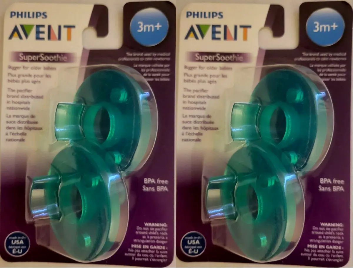 Super soothie on sale pacifier sizes