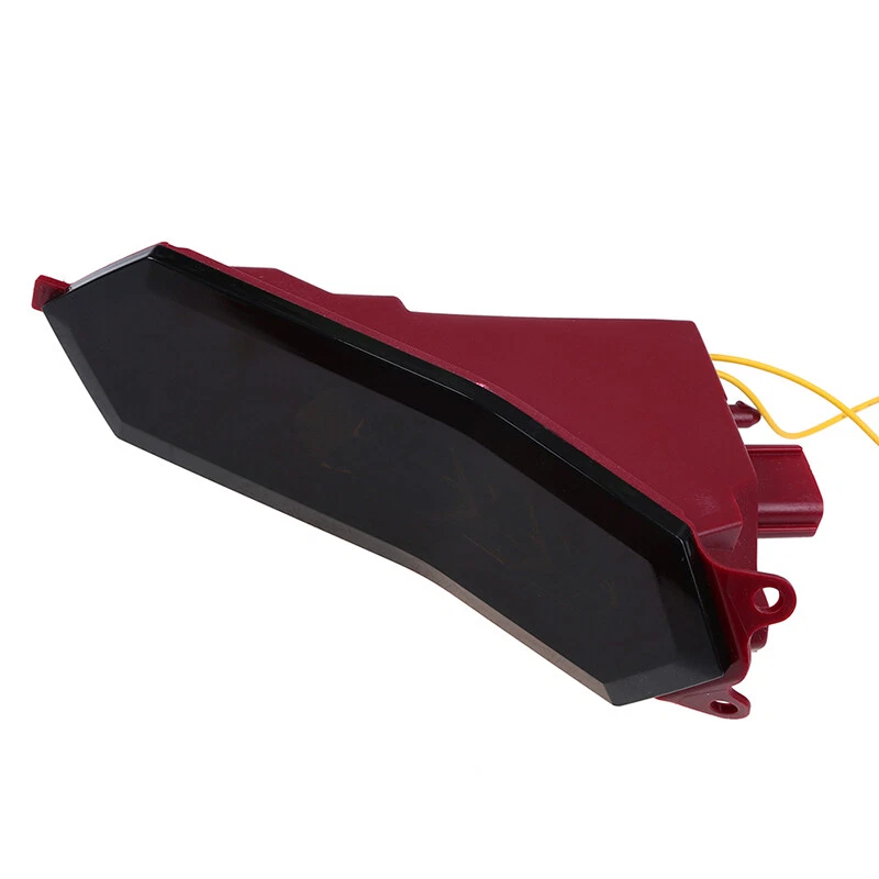 1Шт красный мотоцикла задний фонарь красный / желтый пластиковый подходит Yamaha YZF R1 2015-2017 - Изображение 4 из 4