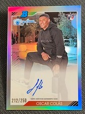 2023 Bowman's Best REFRACTOR AUTO Oscar Colas 212/250