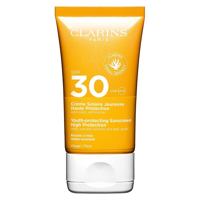 CLARINS YOUTH-PROTECTING SUNSCREEN HIGH PROTECTION 30 SPF 50 ML